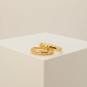 Anel Aparador Diamantado Ouro 18k