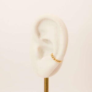 Piercing Fake Bolinhas Ouro 18k