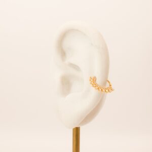 Piercing Argola Zircônia Ouro 18k