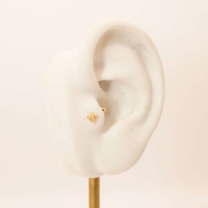 Piercing Diamante Ouro 18k