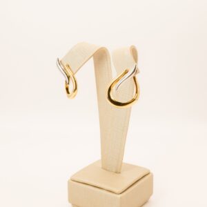 Brinco Estilo Gota Ouro 18k