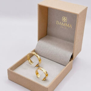 Aliança Côncava Lisa Ouro 18k
