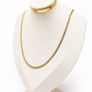 Corrente Masculina Estilo Grumet Ouro 18k